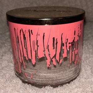 Pink and Gold Color Candle Jar